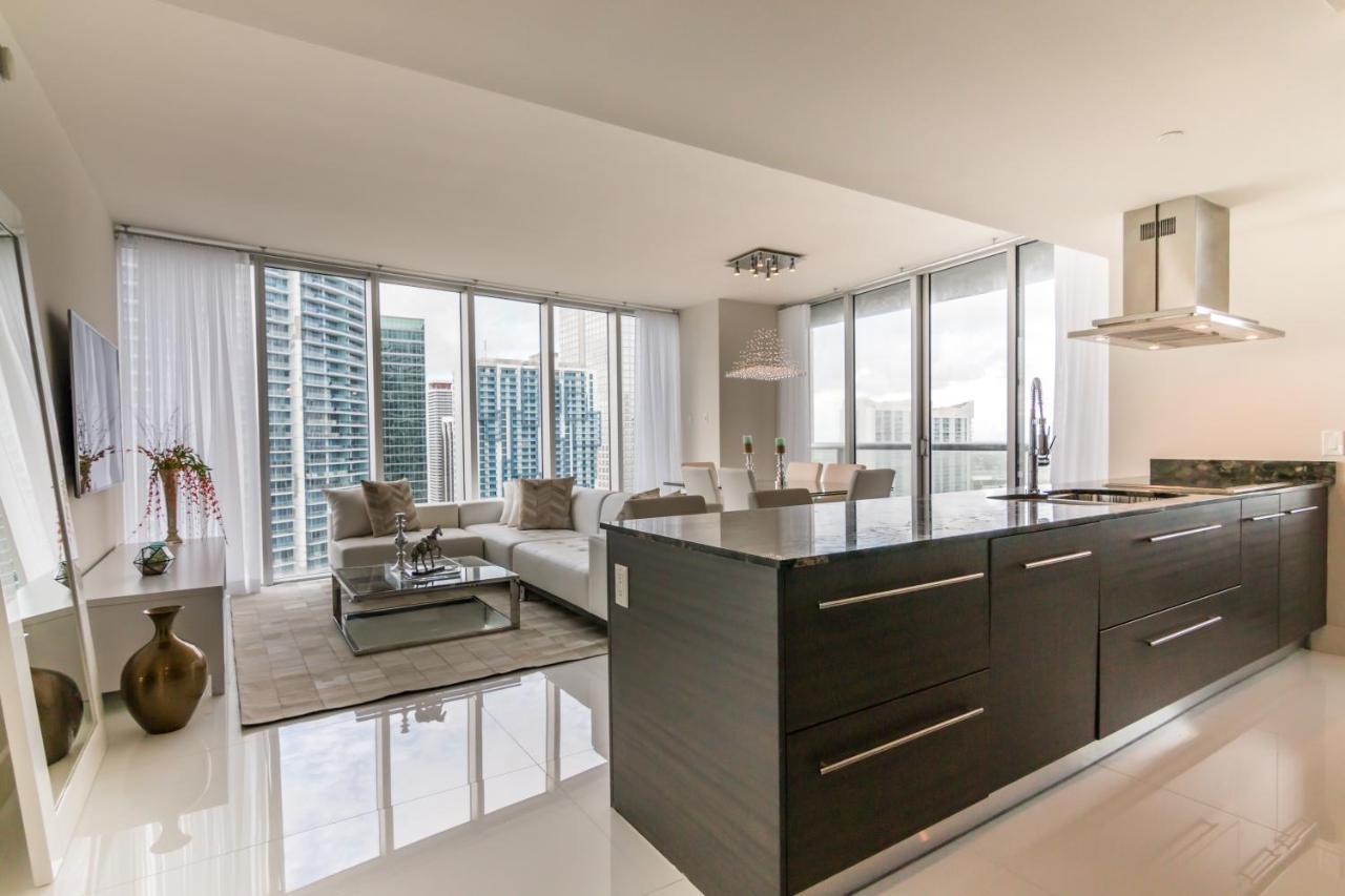 Luxury 5-Star Condo @37Th Floor In Icon Brickell 2B/2B ميامي المظهر الخارجي الصورة