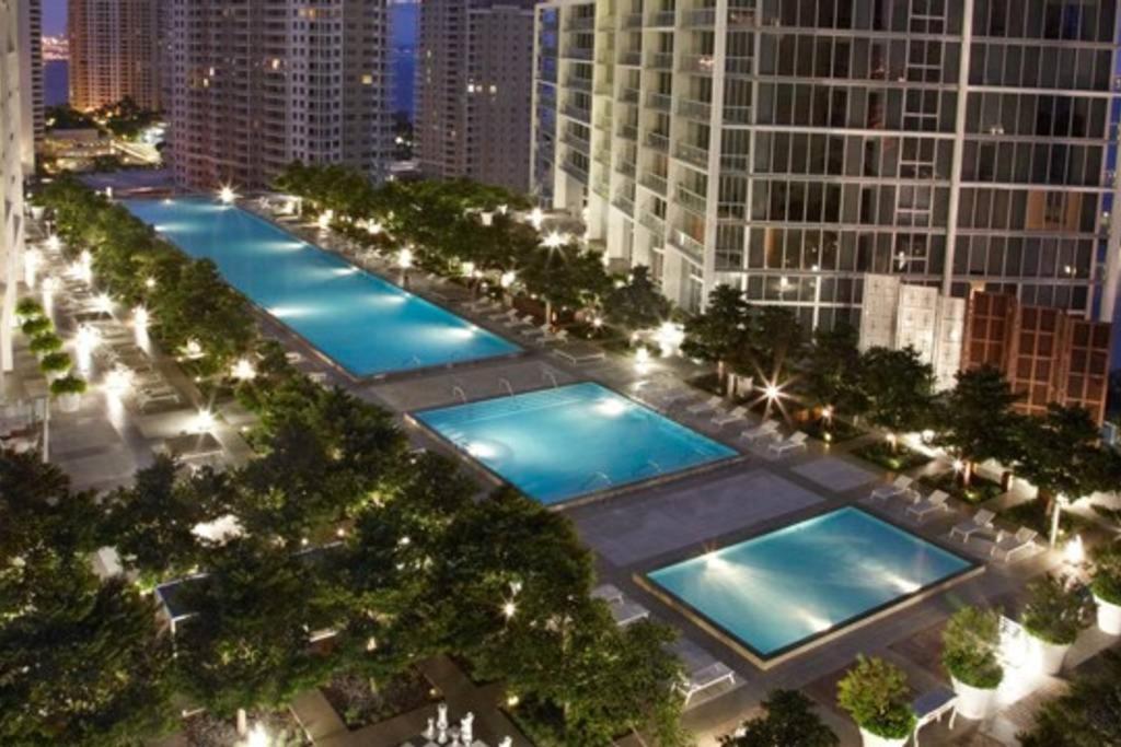 Luxury 5-Star Condo @37Th Floor In Icon Brickell 2B/2B ميامي المظهر الخارجي الصورة